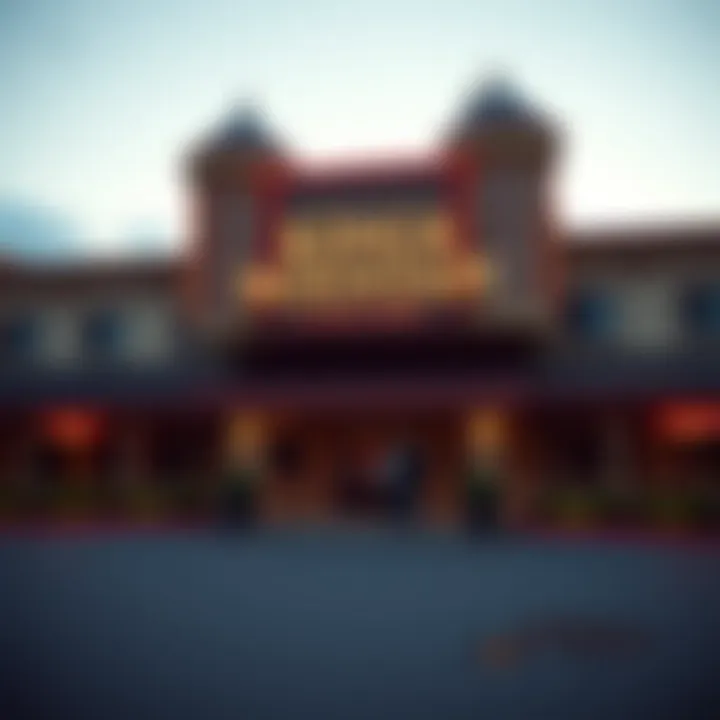 Exterior view of Kings Mountain Casino showcasing its architecture