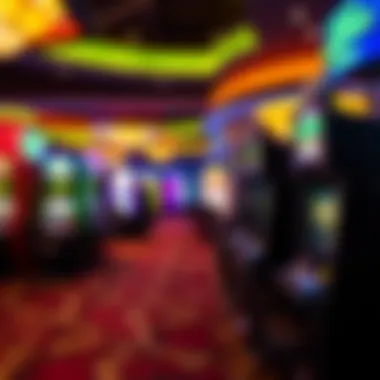 Interior gaming floor filled with various casino games
