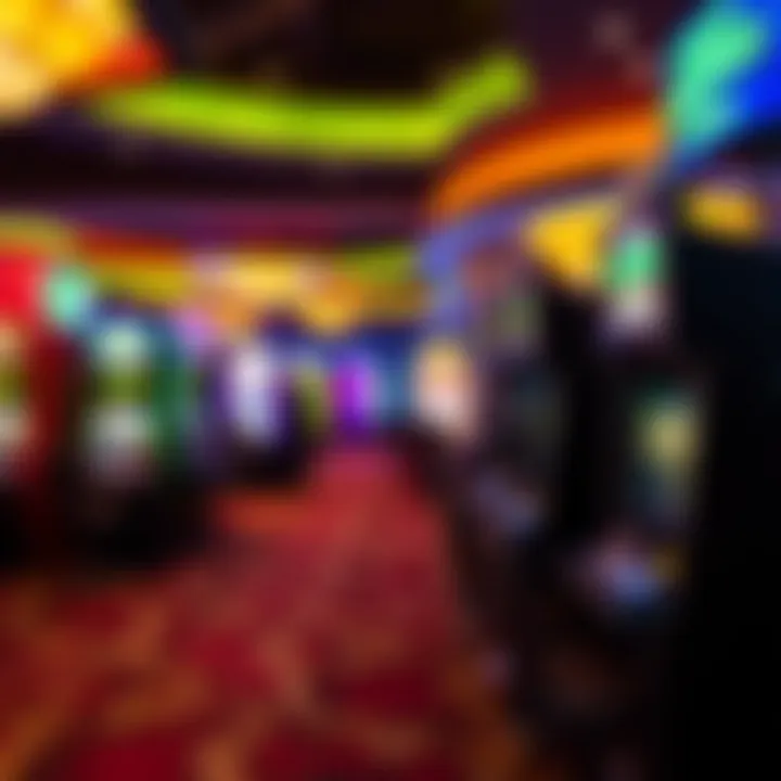 Interior gaming floor filled with various casino games
