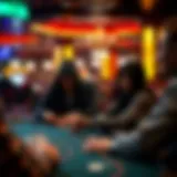 An engaging poker training session in progress