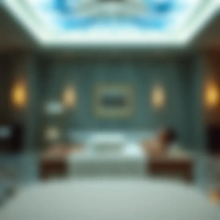 State-of-the-art spa offering rejuvenating treatments and relaxation