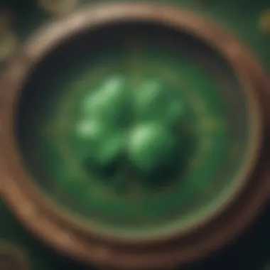 Strategies for Optimal Play in Lucky Shamrock Visual representation of gameplay strategies for maximizing wins.