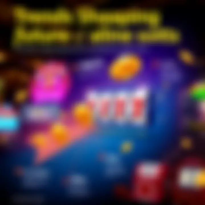 Trends Shaping the Future of Online Slots Dynamic infographic illustrating current industry trends in online slots