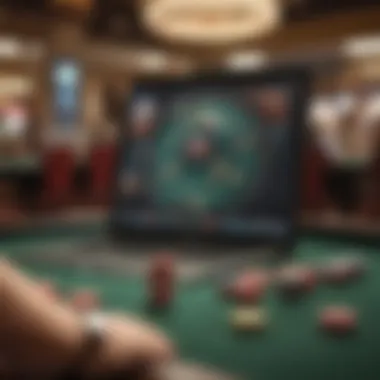 Simulation Software for Skill Enhancement Simulation software used for enhancing blackjack skills and strategies.