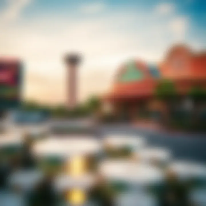 A scenic view of a popular Mid South casino exterior