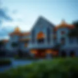 Exterior view of Mount Blue Casino showcasing its architectural design