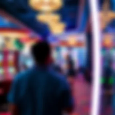 Interior gaming floor bustling with activity and diverse gaming options