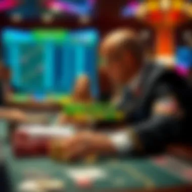 Crafting Winning Betting Strategies on DraftKings Conceptual artwork of strategic betting