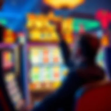 Player celebrating a significant win on a dragon slot machine