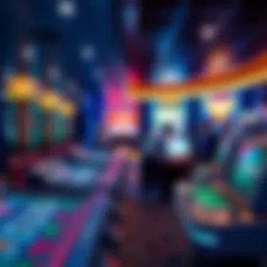 Exciting gaming tables on a cruise