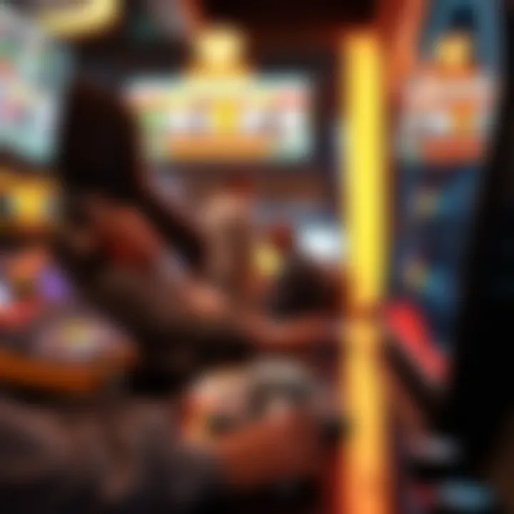 A futuristic depiction of technology's impact on sports betting