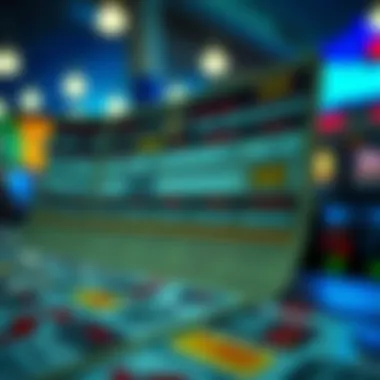 An illustration depicting the history timeline of North Carolina scratch-off tickets.