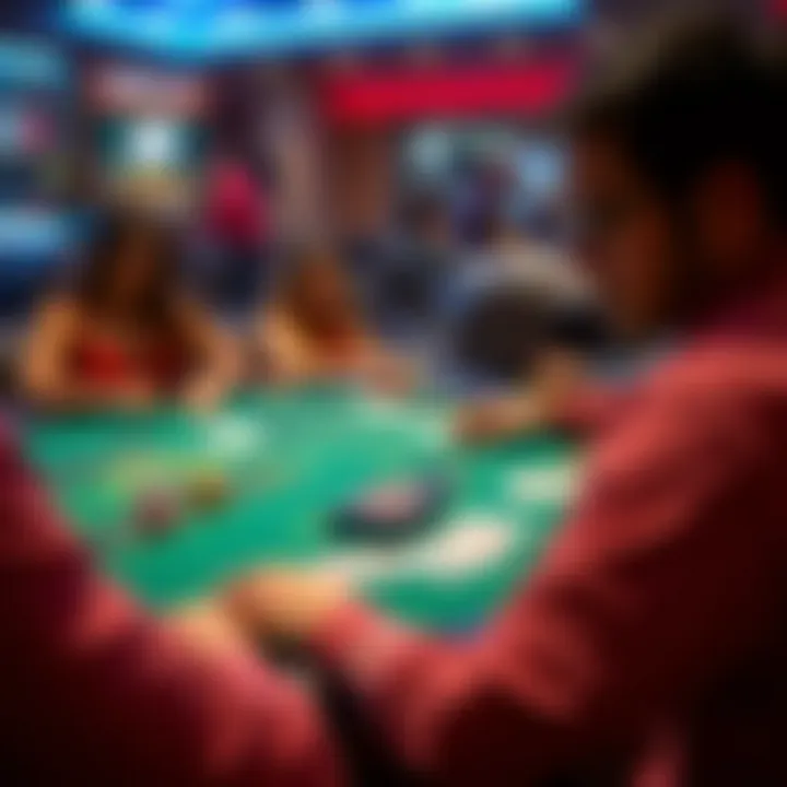 Engaging Online Card Game A virtual card game being played on an online platform