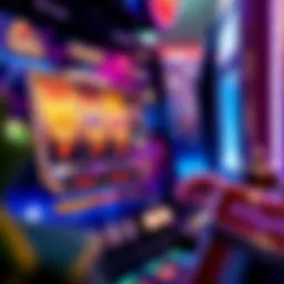 Exciting online casino game interface with free spins highlighted