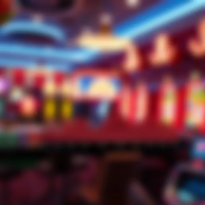 Chart showing market trends within the online lottery industry