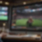 A vibrant and engaging interface of an online sports betting platform