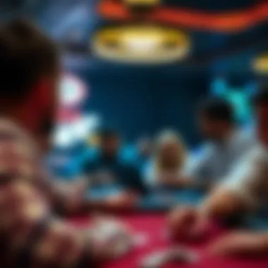 Engaging with the Poker Community Image of community engagement within the PokerAtlas platform