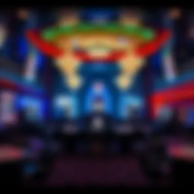 In-Depth Poker Room Reviews Illustration showcasing poker room reviews