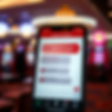 Customer Support Options in the Red Rock Casino App Customer support chat feature of the app