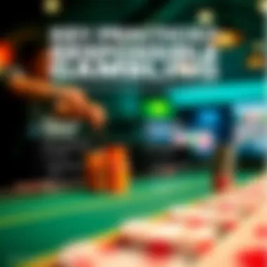 Infographic highlighting responsible gambling practices