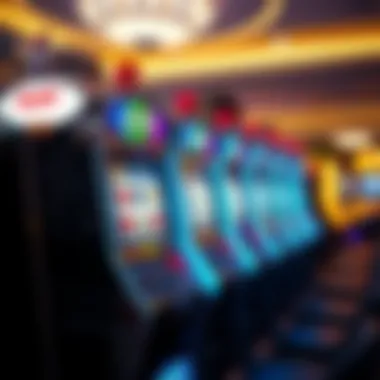 Gameplay Features of River Slots Gameplay snapshot showcasing slot machine features