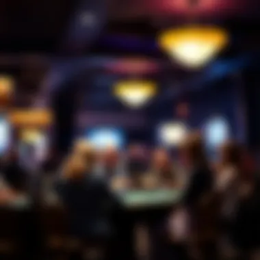 Event space hosting a community gathering