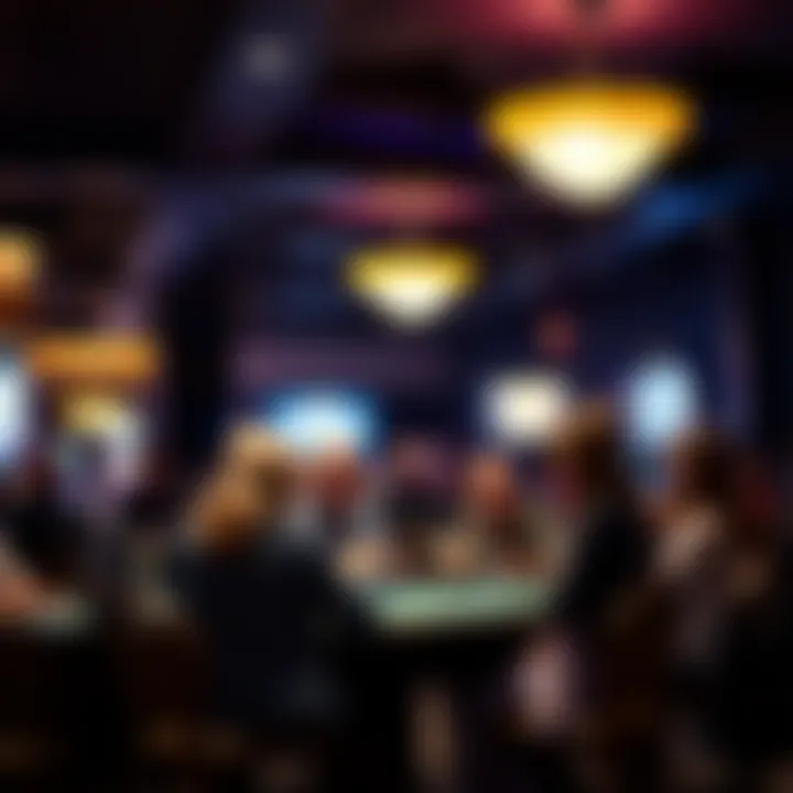 Event space hosting a community gathering