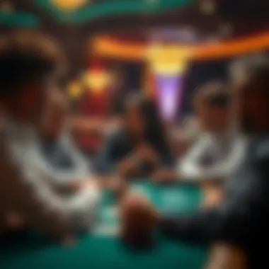 Post-Game Strategy Insights Players discussing strategies after a round of Spades