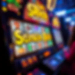 Detailed view of Stinkin Rich slot machine interface