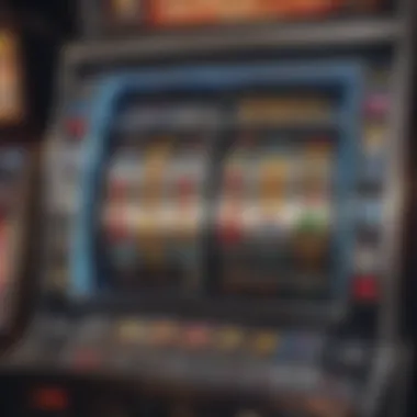 Engaging Bonus Features in Slot Games Close-up of a slot machine showcasing bonus features