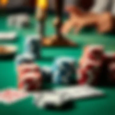 Essentials of Poker for Serious Gamblers Poker chips and cards on a table