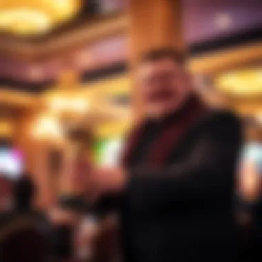 Terry Fator receiving an award