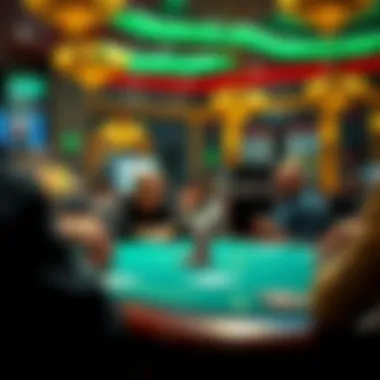 Strategic Gameplay in Poker Graphical depiction of strategic gameplay in poker