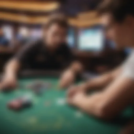 An engaging infographic explaining the mechanics of freeroll tournaments