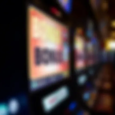 Highlighting a Unique Bonus Offer A close-up of a bonus offer displayed on a digital screen