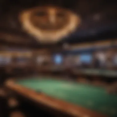 An overview of a popular poker venue in Pennsylvania highlighting its vibrant atmosphere.