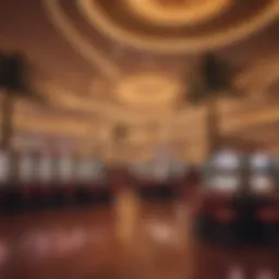 Luxurious Tropicana casino environment