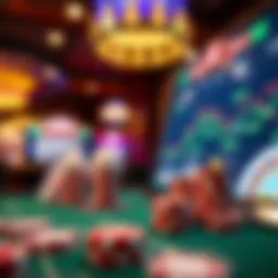 Visual representation of online casino success metrics