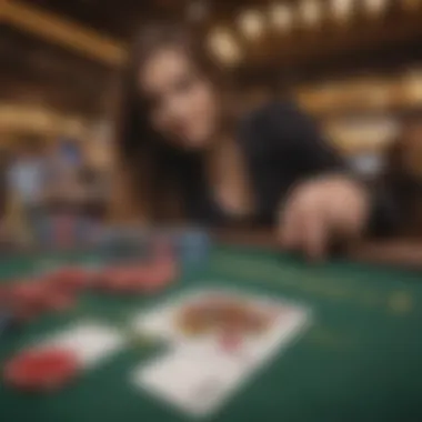 Online Blackjack: A Countable Environment Online blackjack gaming environment