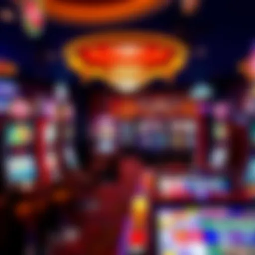A vibrant casino floor showcasing diverse gaming options