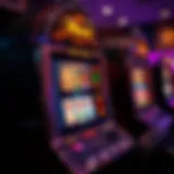 Intricate design of a miner slot machine showcasing its unique theme and graphics