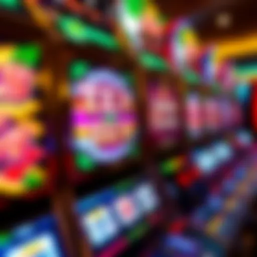 Colorful representation of Texas Tea casino game interface