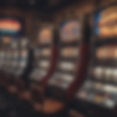 Variety of Game Options Diverse game offerings highlighting slot machines and table games