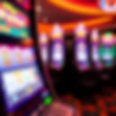 Payout Rates Comparison Graph illustrating payout rates of various slot machines