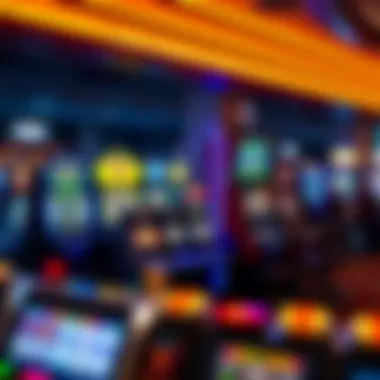 A conceptual illustration depicting the evolution of sportsbooks over the years