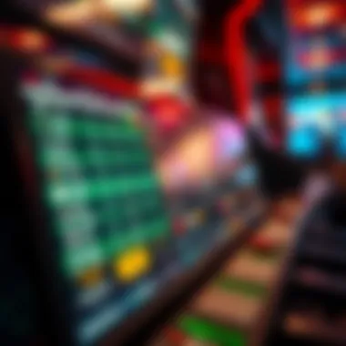 A detailed view of a sports betting interface showcasing various bet types