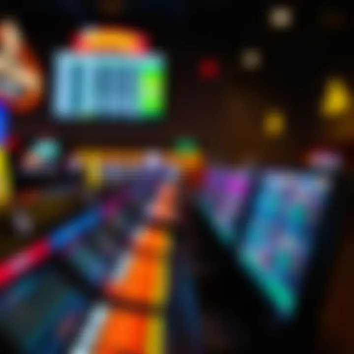 A graphic representation of technology's role in enhancing sportsbook operations