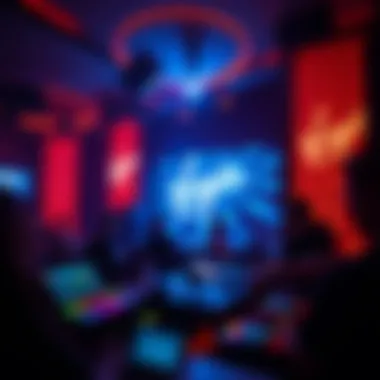 Live DJ performance at Virgin Hotel Las Vegas