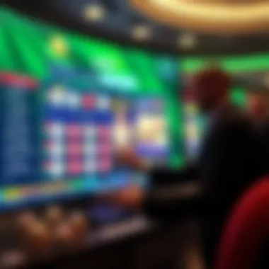 User-friendly interface of an online lottery site