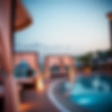 Luxurious poolside cabanas at Wynn Dayclub